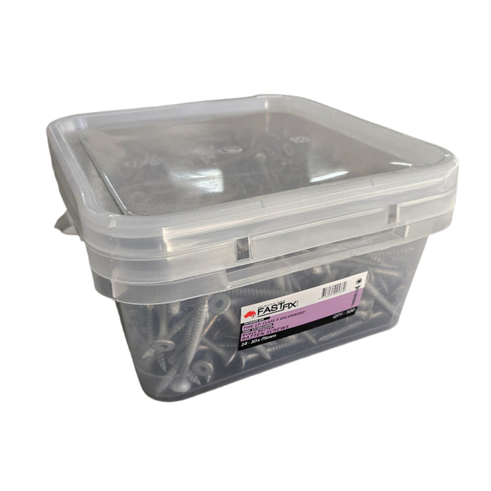 14-10 x 75mm Bugle Batten Screws (500pcs)