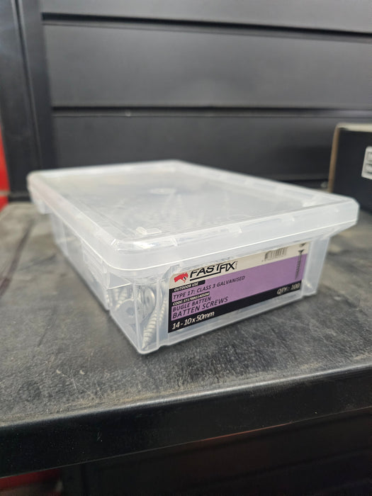 14G - 10x50mm Bugle Batten Screws Galvanised (Box 100)