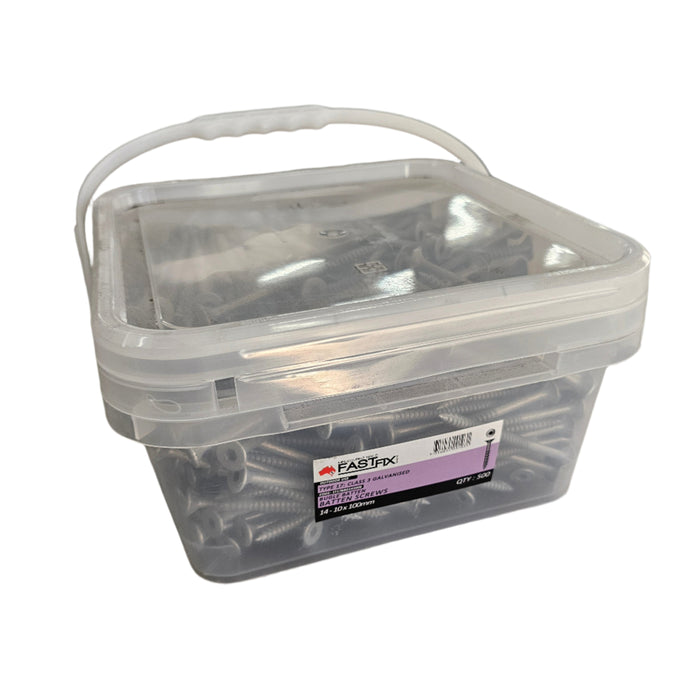 14-10 x 100mm Bugle Batten Screws (500pcs)
