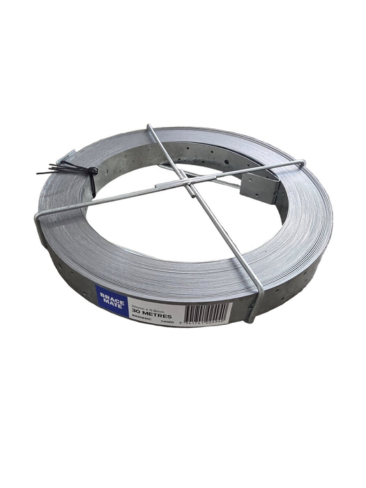 30mm x 0.8mm x 30 Meters Hoop Iron