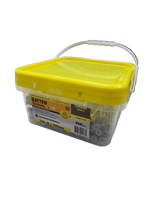 (Hardware) 14g-10 x 150mm Bugle Batten Screws (250pcs)