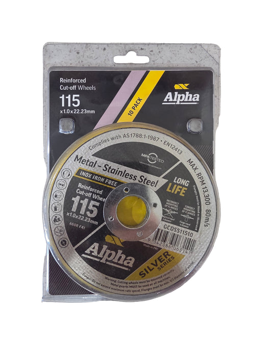 115 x 1 x 22.23mm METAL Blade (10 pack)