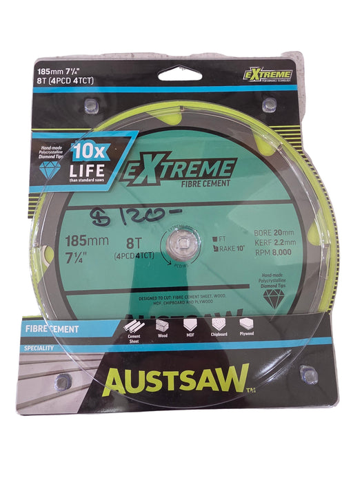 185mm 7 1/4" 8T Saw Blade